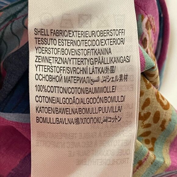 FARM Rio Vibrant Pink and Blue Midi Dress - Picture 6 of 8